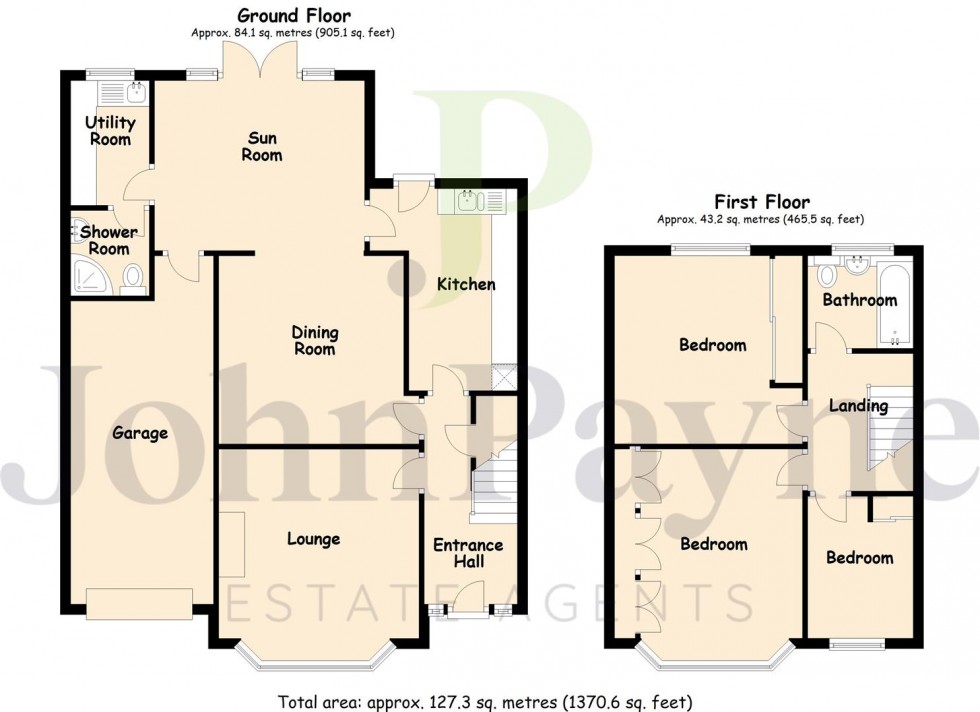 Floorplan for Styvechale, Coventry