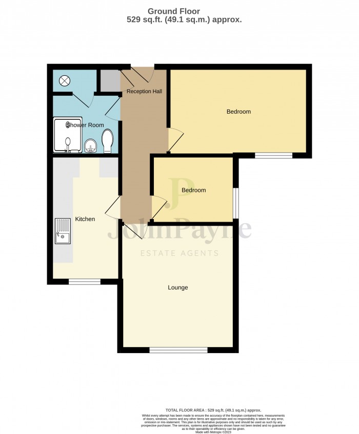 Floorplan for Brentwood Avenue, Coventry, West Midlands
