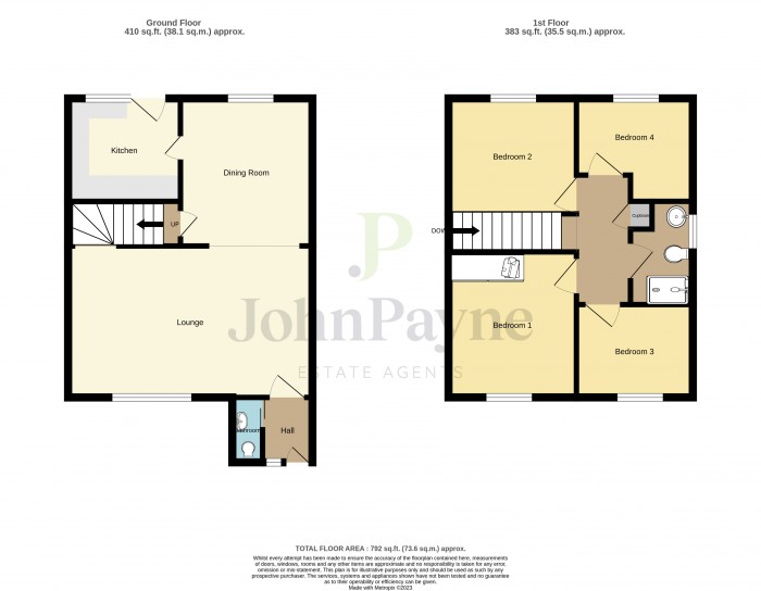 Floorplan for Mount Nod, Coventry